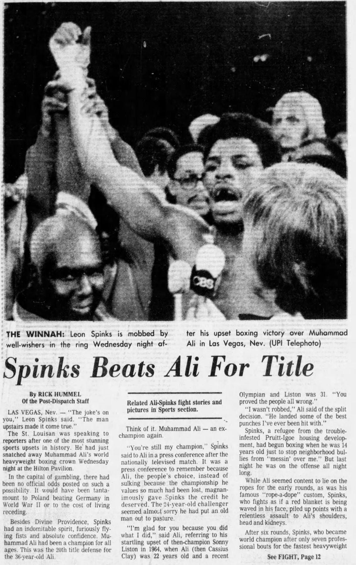 Post-Dispatch page